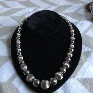 Silver necklace